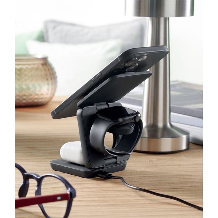 Station de charge pliable 3en1 Netica Station de charge pliable 3en1 Netica – vue 2