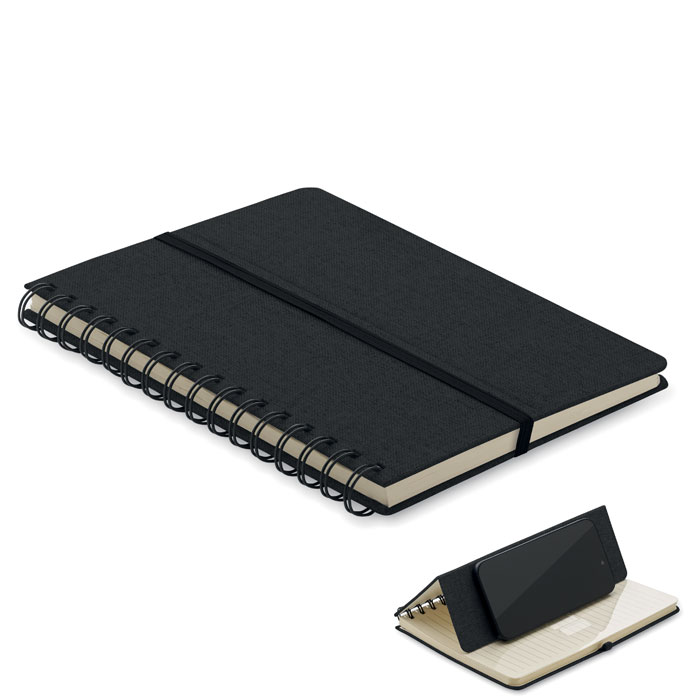 Cahier A5 support de téléphone Strata Cahier A5 support de téléphone Strata