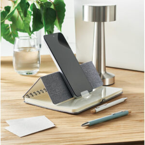 Cahier A5 support de téléphone Strata – vue 2