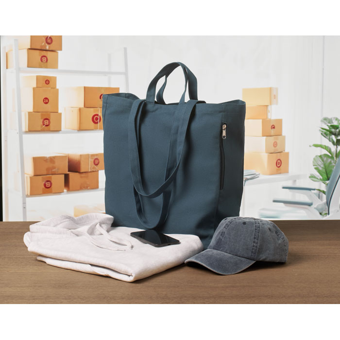 Sac shopping en coton recyclé Gave Colour Sac shopping en coton recyclé Gave Colour – vue 2