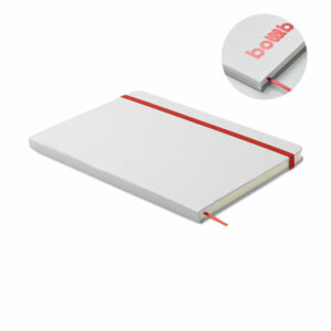 Carnet A5 à couleur révélée Route White – vue 2