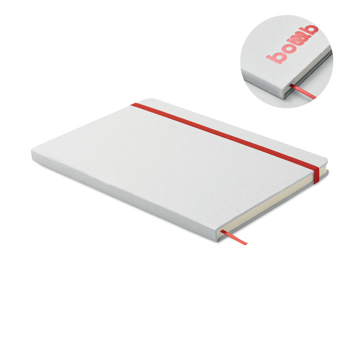 Carnet A5 à couleur révélée Route White Carnet A5 à couleur révélée Route White – vue 2
