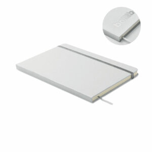 Carnet A5 à couleur révélée Route White – vue 3