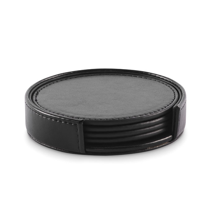 Lot de 4 sous-verres en PU Posa Set Lot de 4 sous-verres en PU Posa Set