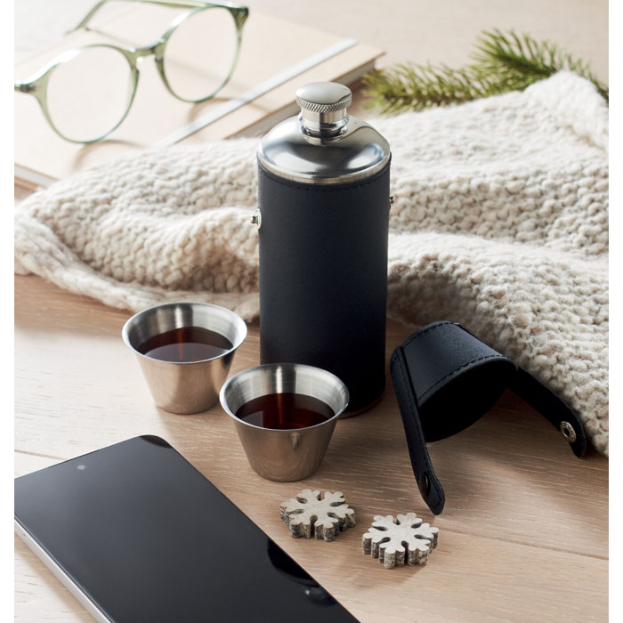 Bouteille avec gobelets Cocoon Bouteille avec gobelets Cocoon – vue 2