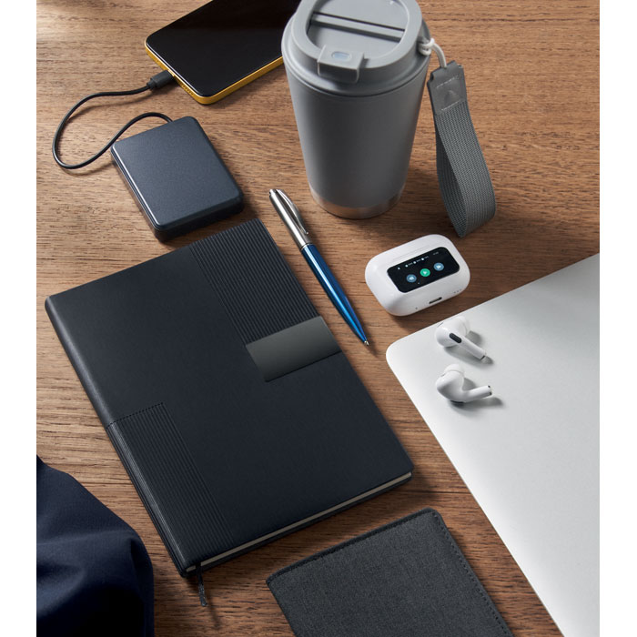 Carnet A5 en PU souple Treze Carnet A5 en PU souple Treze – vue 2