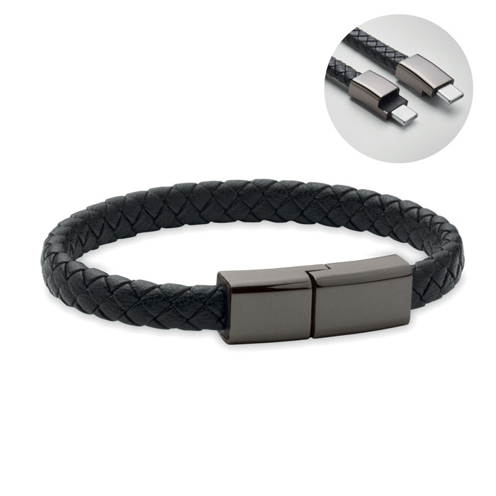Câble bracelet tressé type C Fauleti Charge Câble bracelet tressé type C Fauleti Charge