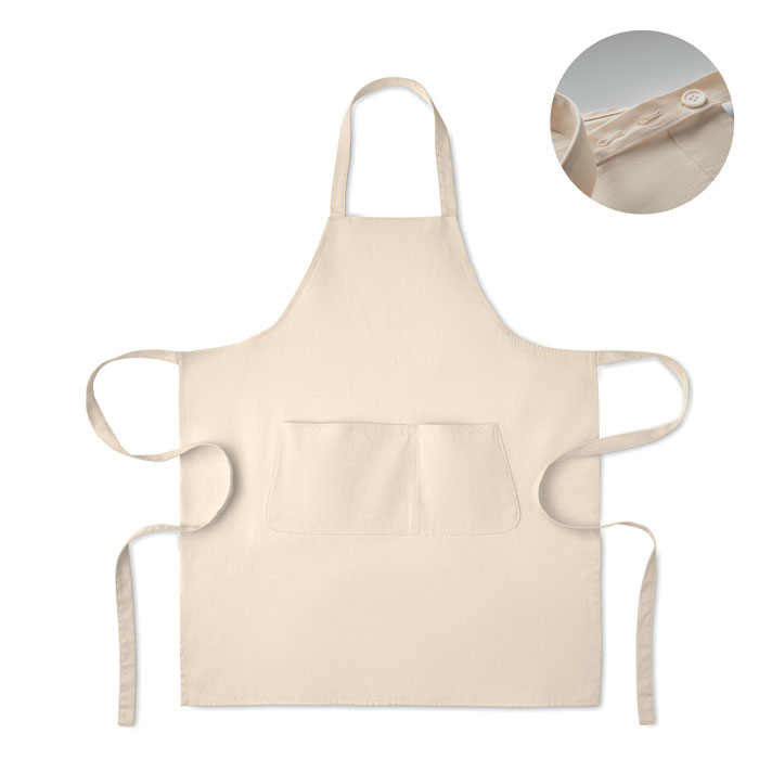 Tablier en coton bio 240 gr/m² Gamma Tablier en coton bio 240 gr/m² Gamma