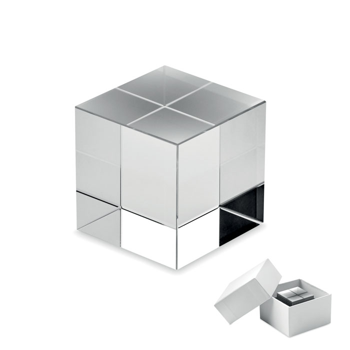 Trophée en verre Cube Kubeward Trophée en verre Cube Kubeward
