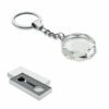 Porte-clés rond en verre Roundward