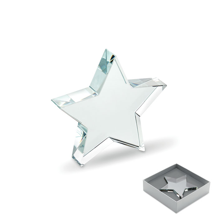 Trophée en verre Etoile Starward Trophée en verre Etoile Starward