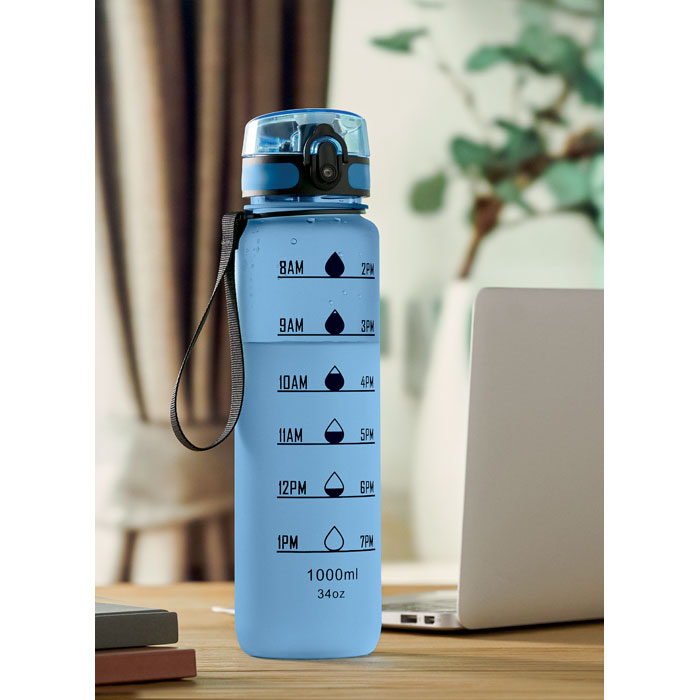 Bouteille de sport RPET 1L Isforden Mark Bouteille de sport RPET 1L Isforden Mark – vue 2