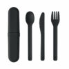 Set de couverts et étui en PLA Biteful