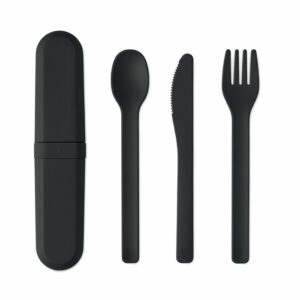 Set de couverts et étui en PLA Biteful