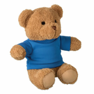 Peluche Ourson t-shirt 23cm Jackie