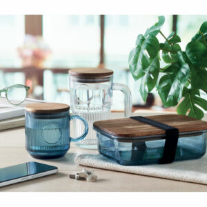 Mug en verre strié 300ml Vitrio Mug – vue 2