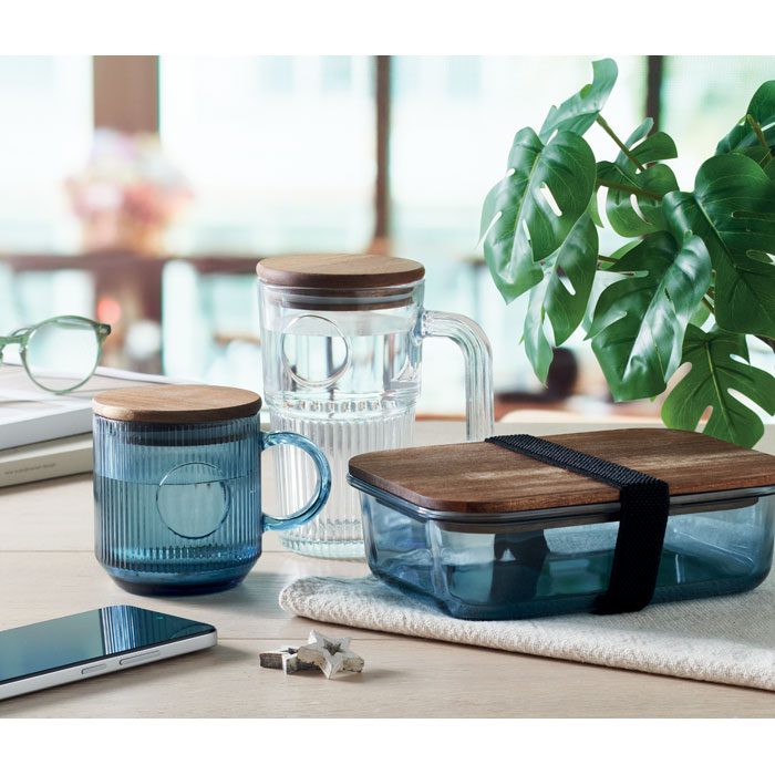 Mug en verre strié 300ml Vitrio Mug Mug en verre strié 300ml Vitrio Mug – vue 2