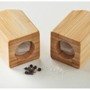 Set sel et poivre en bambou Both – vue 2