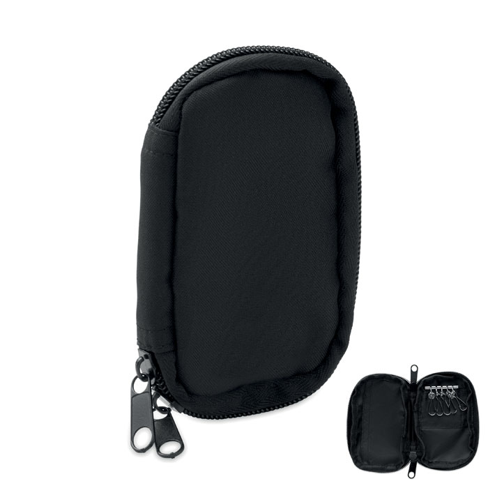 Trousse à clés en 300D RPET Rover Trousse à clés en 300D RPET Rover