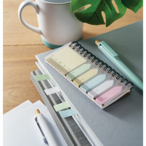 Bloc-notes et marqueurs en PP Memoring – vue 2
