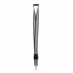 Lanyard réfléchissant en RPET Tosee