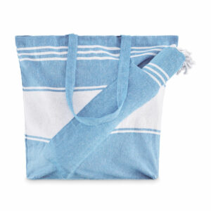 Sac plage+serviette 50X14X38cm Hummum – vue 3