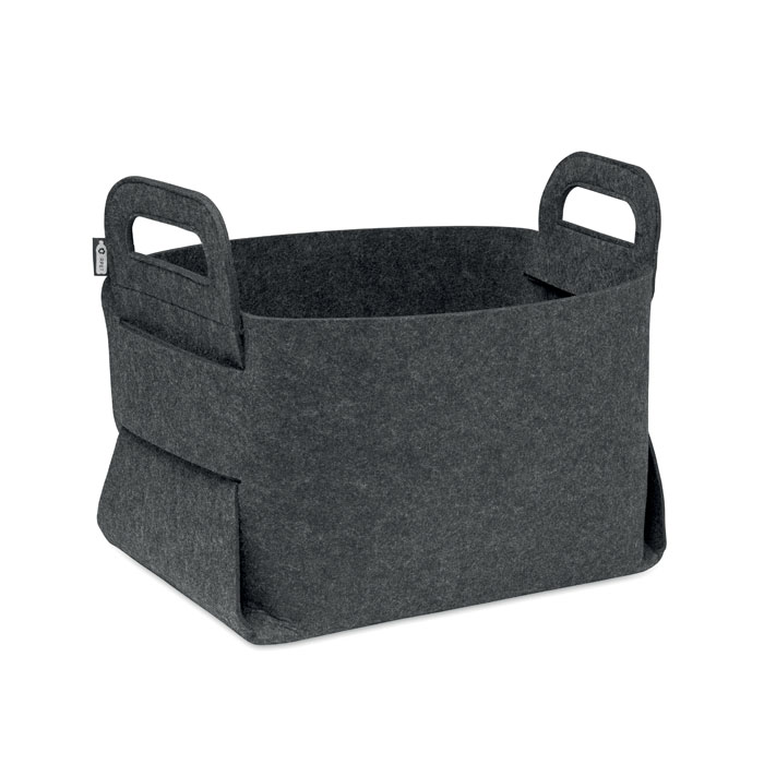 Panier pliable en feutre RPET Fialan Panier pliable en feutre RPET Fialan