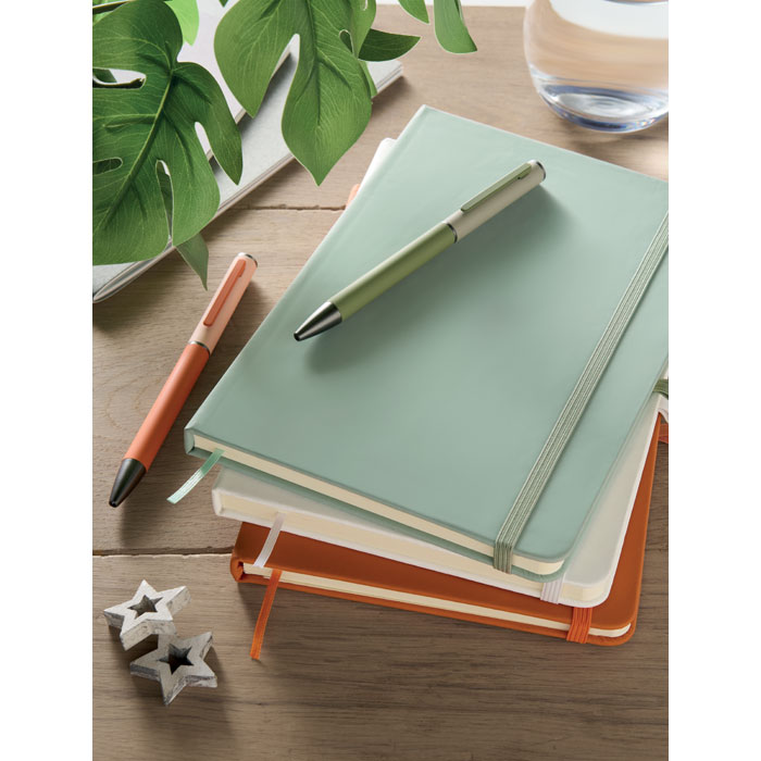Carnet A5 en PU recyclé Arcoloop Carnet A5 en PU recyclé Arcoloop – vue 2