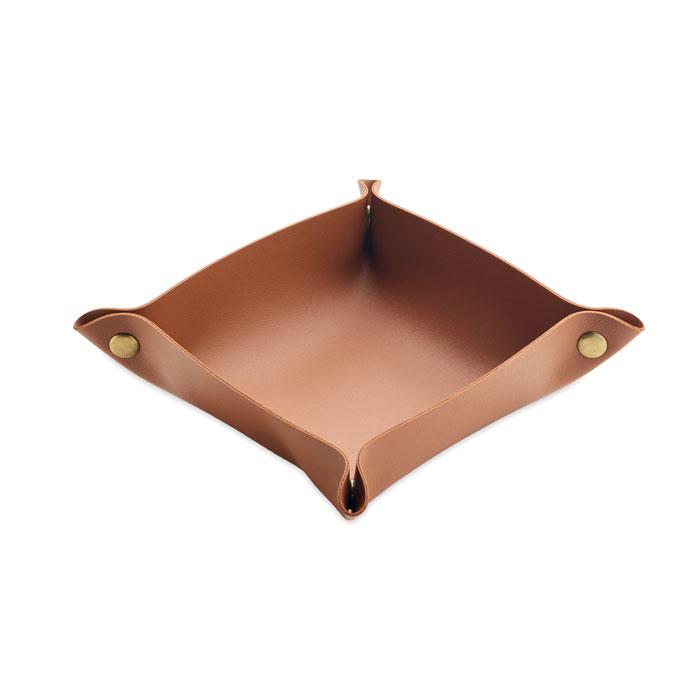 Vide-poches pliable en PU Keyspot Vide-poches pliable en PU Keyspot