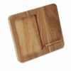 Cadre acacia et chargeur 15W Finwood