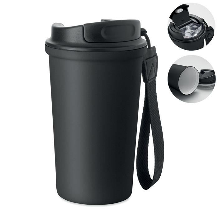 Gobelet en acier recyclé 400ml Nakano Gobelet en acier recyclé 400ml Nakano