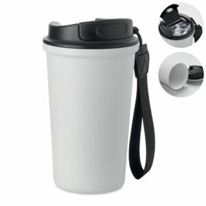 Gobelet en acier recyclé 400ml Nakano – vue 2