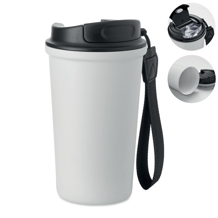 Gobelet en acier recyclé 400ml Nakano Gobelet en acier recyclé 400ml Nakano – vue 2
