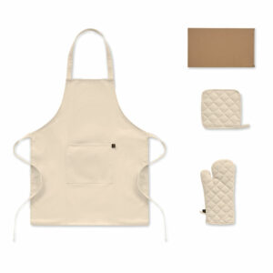 Set de cuisine en coton recyclé Gala Set – vue 2