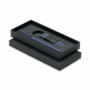 Set stylo à bille et porte-clés en Escri Set – vue 2