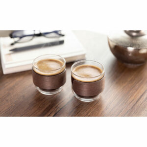 Set à café poignée en noyer Bogota Set – vue 2