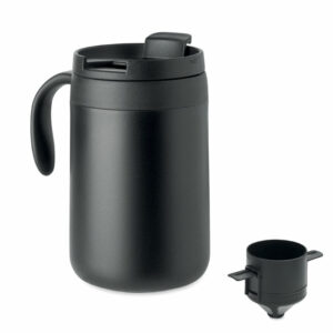 Mug double paroi filtre à café Cafetito
