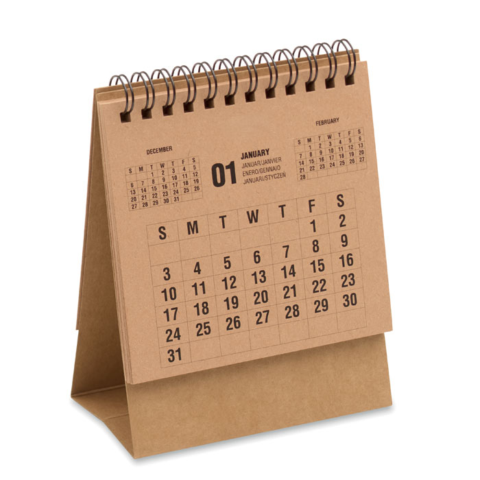 Calendrier de bureau de 4 ans Years Calendrier de bureau de 4 ans Years