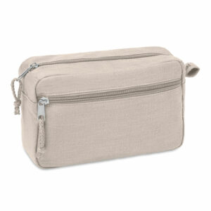 Trousse de toilette en chanvre Naima Cosmetic – vue 4