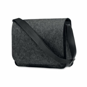 Sac messager en feutre RPET Baglo – vue 3