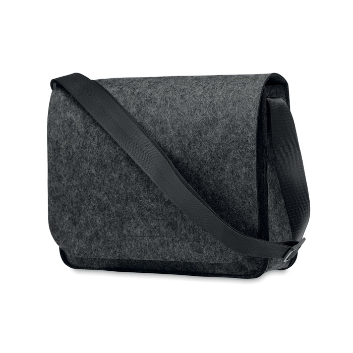 Sac messager en feutre RPET Baglo Sac messager en feutre RPET Baglo – vue 3