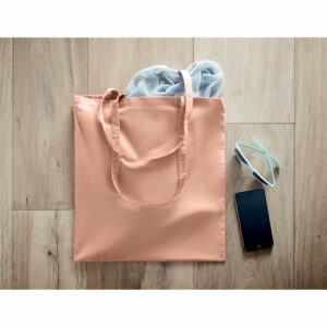 Sac shopping en coton organique Zimde Colour – vue 2