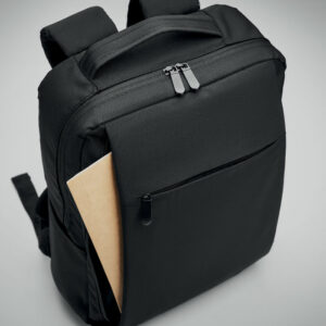 Sac à dos ordinateur 300D RPET Seoul – vue 2