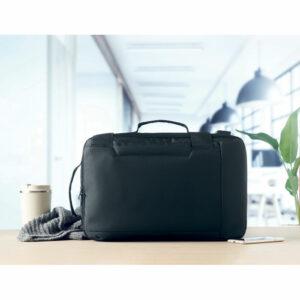 Sac à dos ordinateur 300D RPET Singapore – vue 2