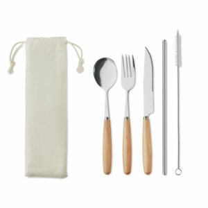 Couverts en acier inoxydable Custa Set