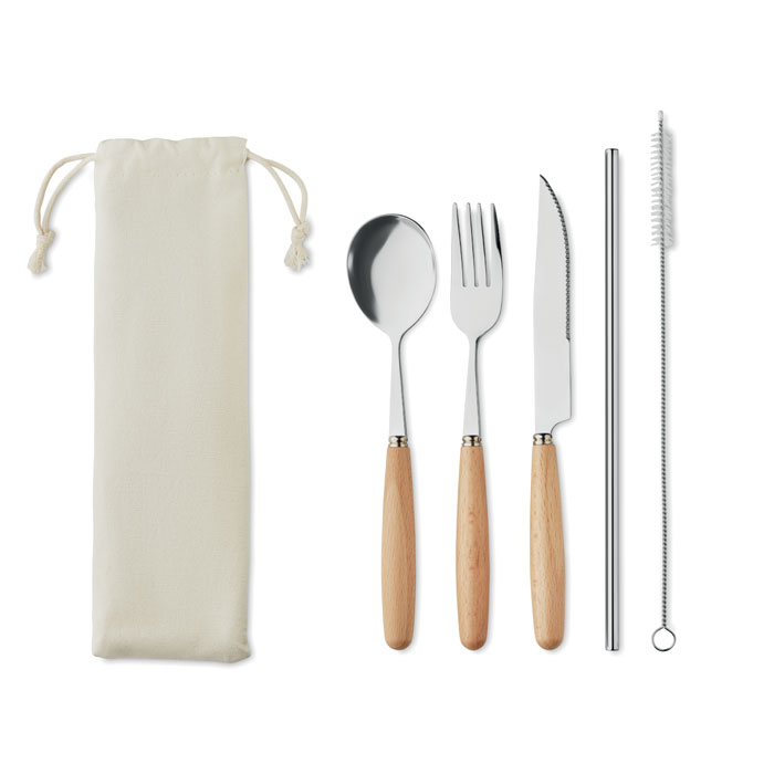Couverts en acier inoxydable Custa Set Couverts en acier inoxydable Custa Set
