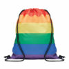Sac à cordon arc-en-ciel RPET Bow