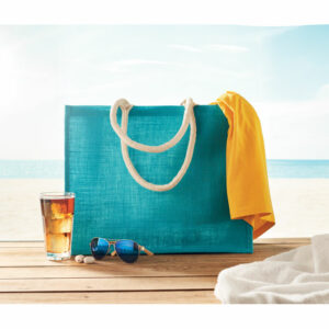Sac shopping en jute Aura – vue 2