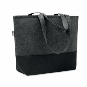 Sac shopping en feutre RPET Duo Indico