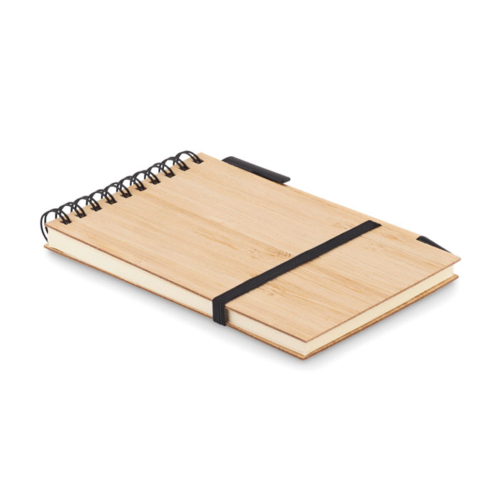 Set de bloc-notes A6 en bambou Sonorabam Set de bloc-notes A6 en bambou Sonorabam